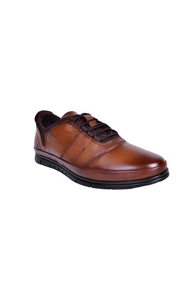 MARCOMEN 5455 MEN'S GENUINE LEATHER TAN SHOES