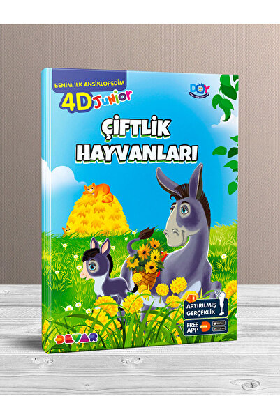BidiBadi Çiftlik Hayvanları İlk Ansiklopedim Etkinlik Kitabı / 4D Artırılmış ...