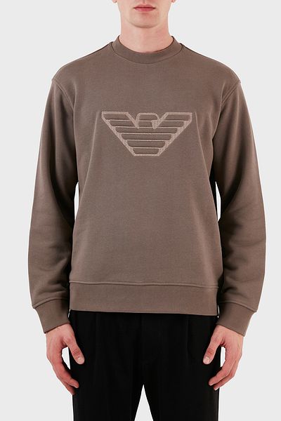 Armani sweatshirt mens deals