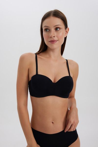 Defacto Fall In Love New Year Themed Coverless Padless Bra - Trendyol