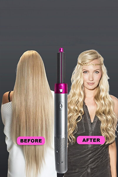 Nikadu Hot Air Styler 5 in 1 Saç Düzleştirici Profesyonel Saç Şekillendirici Fırça Taraklı Kurutma Makines