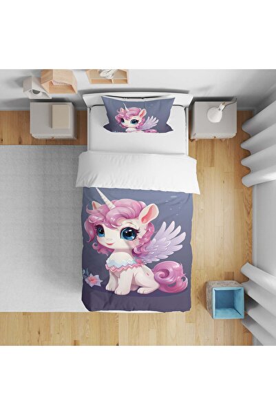 Fortek Home 3D Digital Printing Single Duvet Cover Set with Sheets