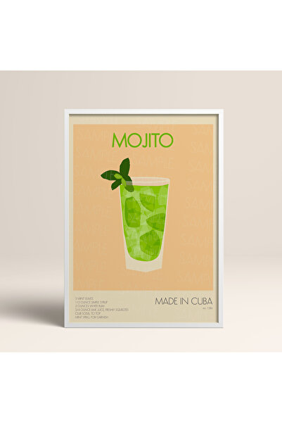 HOMEPACK Πλαίσιο Μονό Πίνακα Σειρά Κοκτέιλ Μοντέρνα Αφίσα Πίνακας TK/139