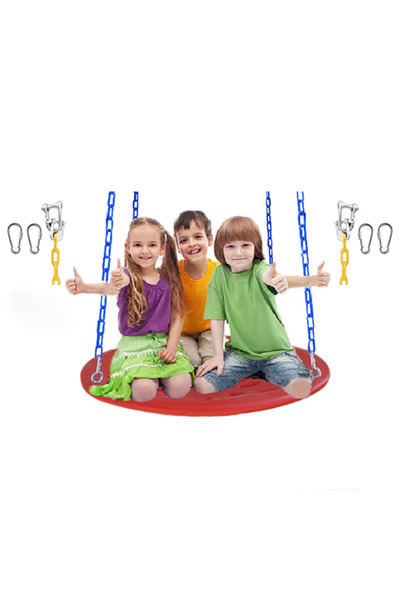 PARKSAN Polietilen Kuluçka Ø80cm Yumuşak Plastik Kaplı Zincirli Kuluçka Bahçe...