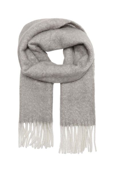 ONLY Women's Onltasja Tassel Scarf 15299763 Gray