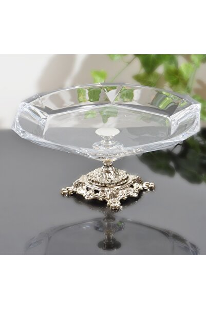 BULUTHOMEAKSESUAR طبق عرض سداسي مع أرجل مصبوبة