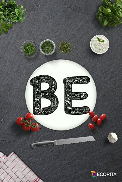 Decorita يكون تحت عنوان |   لوح تقطيع الزجاج - لوح تقطيع الزجاج |   قطر 32 سم