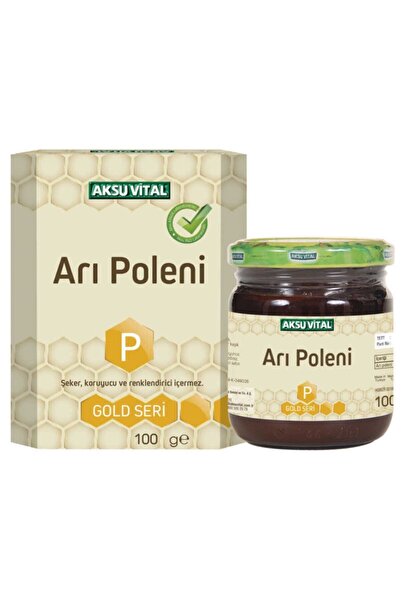 Aksu Vital Sepetse Arı Poleni Gold Seri 100 Gr Şeker Koruyucu Ve Renklendirici Içermez