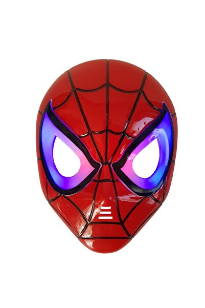 SPIDERMAN Örümcek Atan Eldiven Ve Led Işıklı Maske