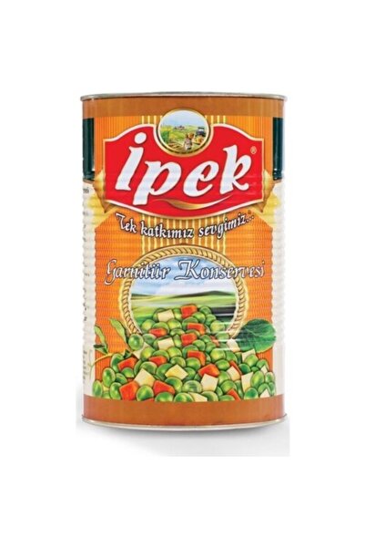 İPEK BEZELYE Ipek Garnitür Konservesi 4 kg
