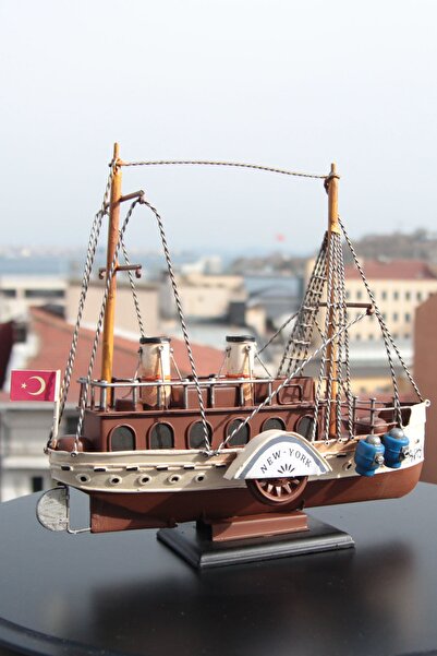 moryconcept Dekoratif Metal Gemi