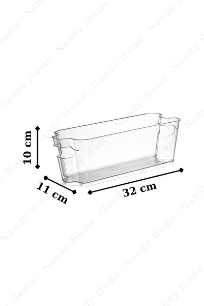 Nandy Home Transparent Refrigerator and Cabinet Organizer - 320X110X100 ml