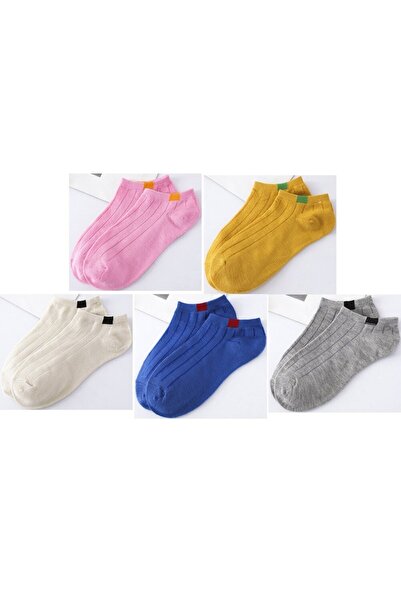 çorapmanya Kadın Patik Çorap 5 Çift