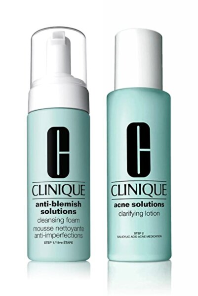 Clinique Anti Blemish Solutions Clarifying Lotion 200 Ml +anti Blemish Soluti...