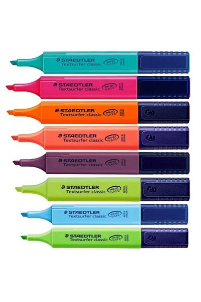 Staedtler Textsurfer Classic Highlighter Set 8 Colors