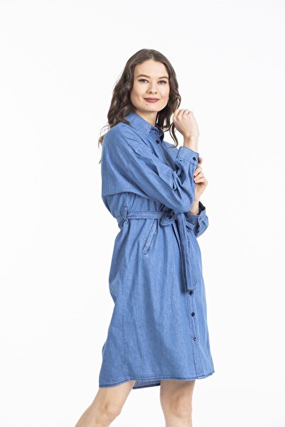 Pitti Kadın Lacivert Elbise 51095