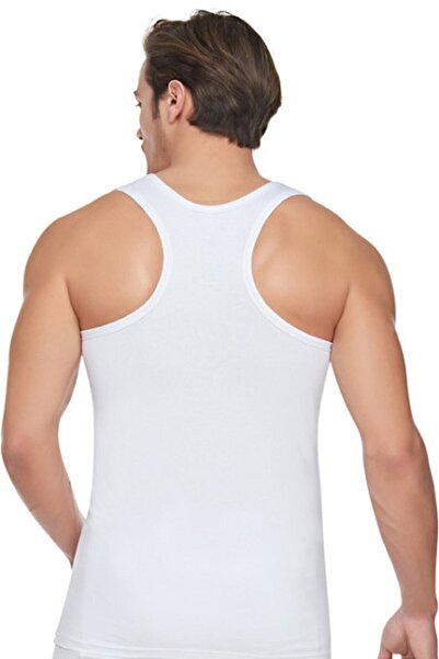 bejamonti قميص رياضي رجالي أبيض مكون من 6 قطع من القطن المضلع