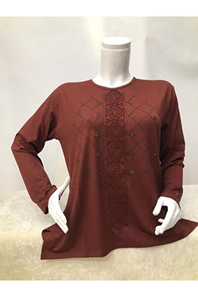 İnci Inc Kadın I Yeni Sezon Taşlı Penye Bluz