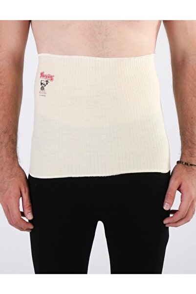 Hasyün Corset bărbătesc din lână ecru