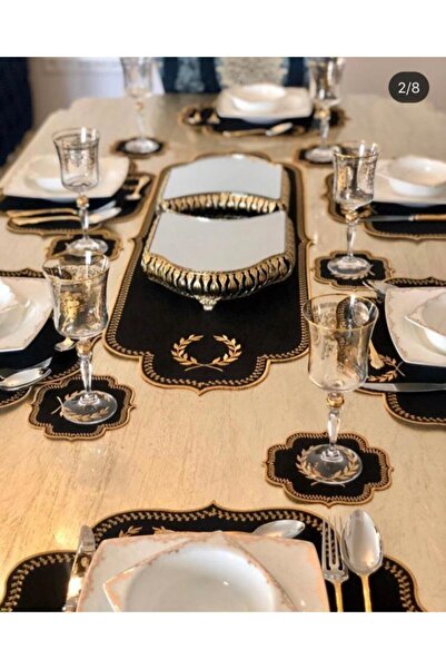 HİFA Set de serviciu și alergător american (9 bucăți)