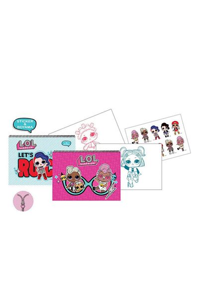 KESKİN COLOR Lol Doll Surprise Gift 25x35 Picture Book