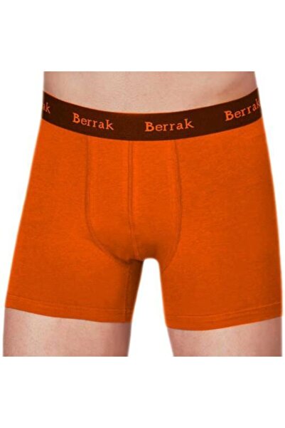 Berrak Ανδρικό Boxer Modal Plain ελαστικό ύφασμα - Κόκκινο - Μέγεθος 3xl
