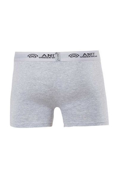 Anıt Ανδρικό Boxer Lycra Combed Cotton (6 Τεμάχια) Γκρι 2xl