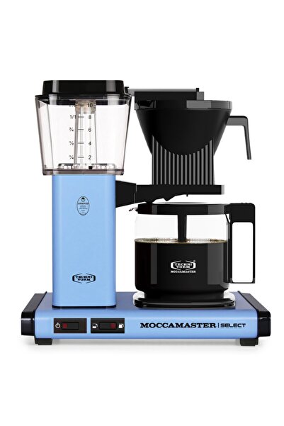 Moccamaster Kbg Select Filtre Kahve Makinesi Cam Potlu Pastel Mavi