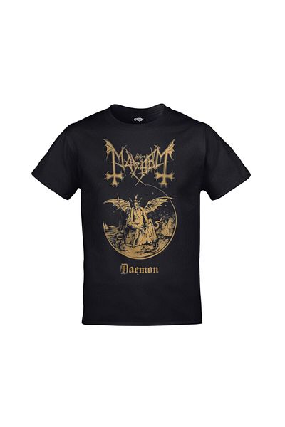 Orijin Tekstil Μπλουζάκι Unisex με στάμπα Mayhem Daemon