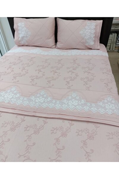 EL EMEĞİ TEKSTİL مجموعة باودر لون الدانتيل المعكرونة بيكيه