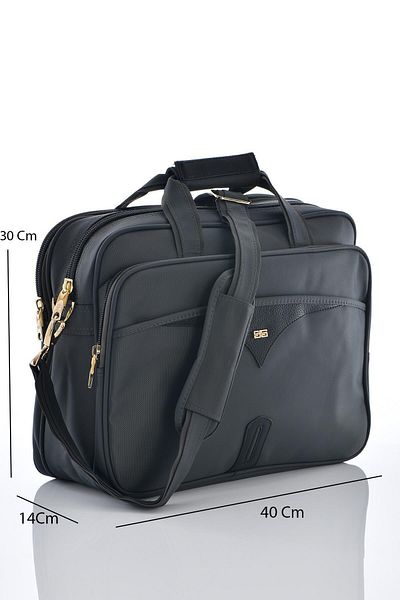 ÇÇS 71232 Laptop Compartment Briefcase Gray