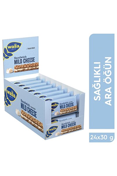 Wasa Cream Cheese Sandwich / Sandwich Mild Cheese(24 Pieces Box)