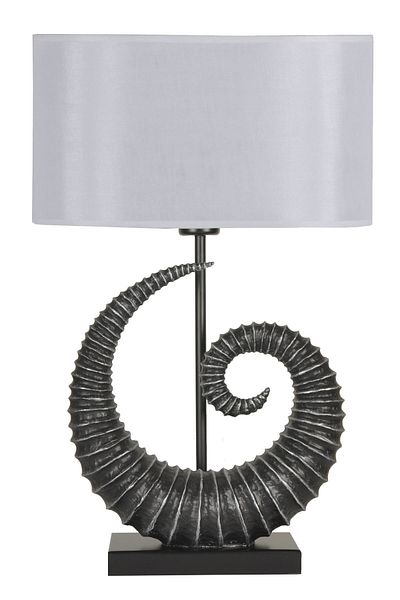 Qdec Modern Design Twist Lampshade Silver White