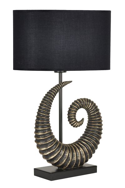 Qdec Modern Design Twist Lampshade Gold Black
