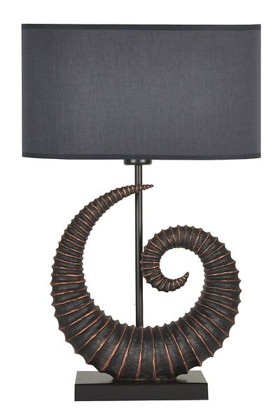 Qdec Modern Design Twist Lampshade Copper Gray