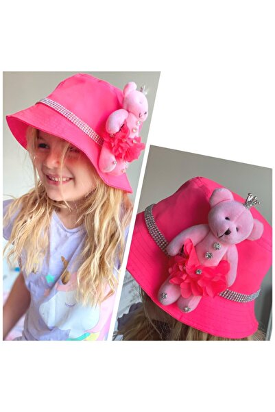 QUEEN AKSESUAR Noul sezon Moda Design Special Neon Pink Printesa Pluș Ursuleț...