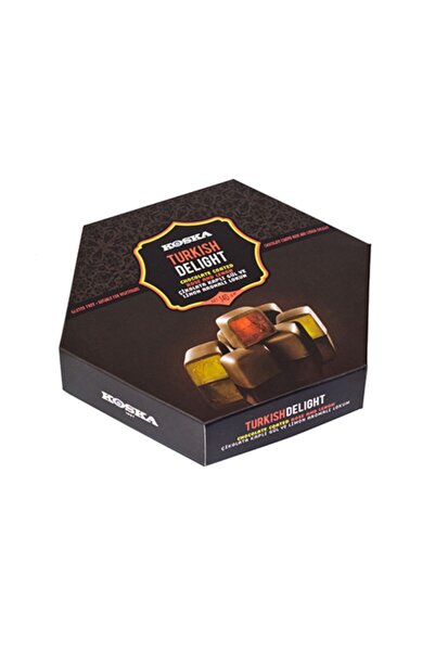 Koska Gül Limon Aromalı Çikolata Kaplı Lokum 140 gr