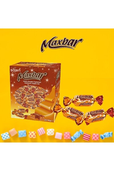 Şölen Maxbar Nuga Karamel Bar Kg
