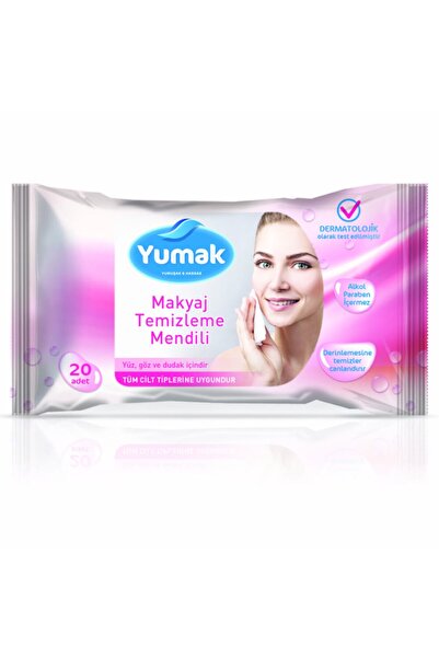 YUMAK Makyaj Temizleme Mendili 20 Adet