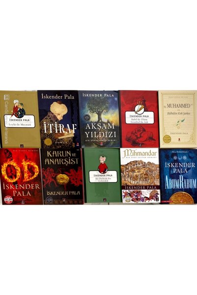 Kapı Yayınları Iskender Pala Seti 10 Kitap