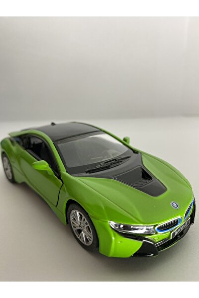 Diecast ,Metal Toy Car Bmw I8 Pull Drop Licensed Model Car