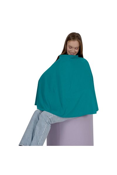 Sevi Bebe Πράσινο κάλυμμα Poncho Nursing - Art-338