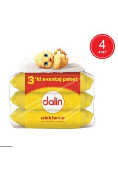 Dalin Advantage Package - 3 Wet Towels 4 Packs