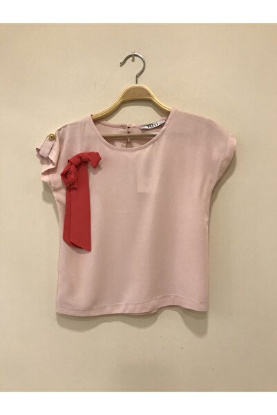 Pitti Дівчача блузка світло-рожевого кольору 9231