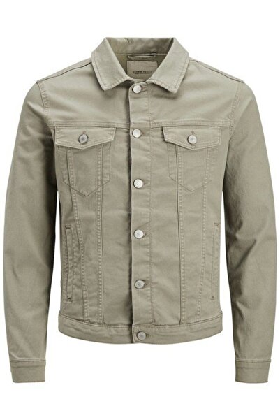 Jack & Jones Erkek  Siyah Jean Kot Ceket 12136319