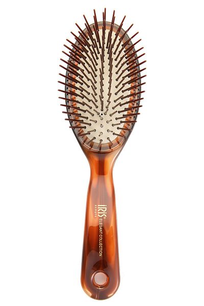 IRIS Elegant Collection Hair Lightening and Combing Brush Oval Topless 51039