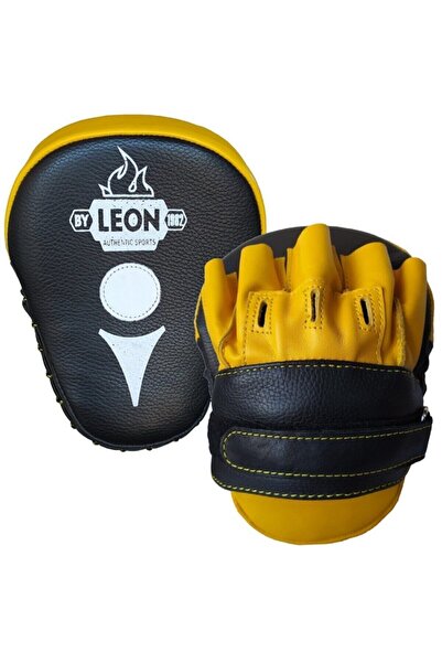 By Leon 1982 Leon Ultimate Hakiki Deri Boks Ve Kick Boks El Lapası Ellik Siya...