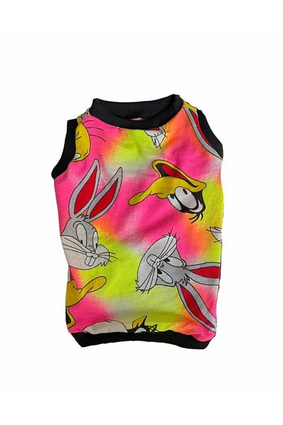 Barneystore Neon Cat Dog Tank Top