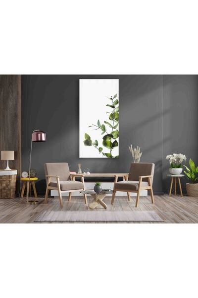 Sebenta Extra Dev Boyut Lüks Kanvas Tablo Yapraklar