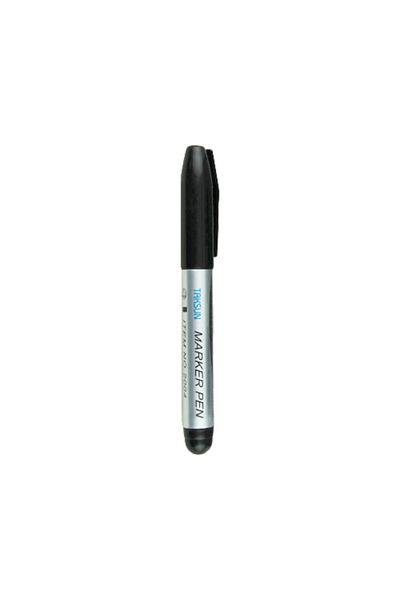 Taksun Black Permanent Marker Sealed Parcel Pen 10 Pieces